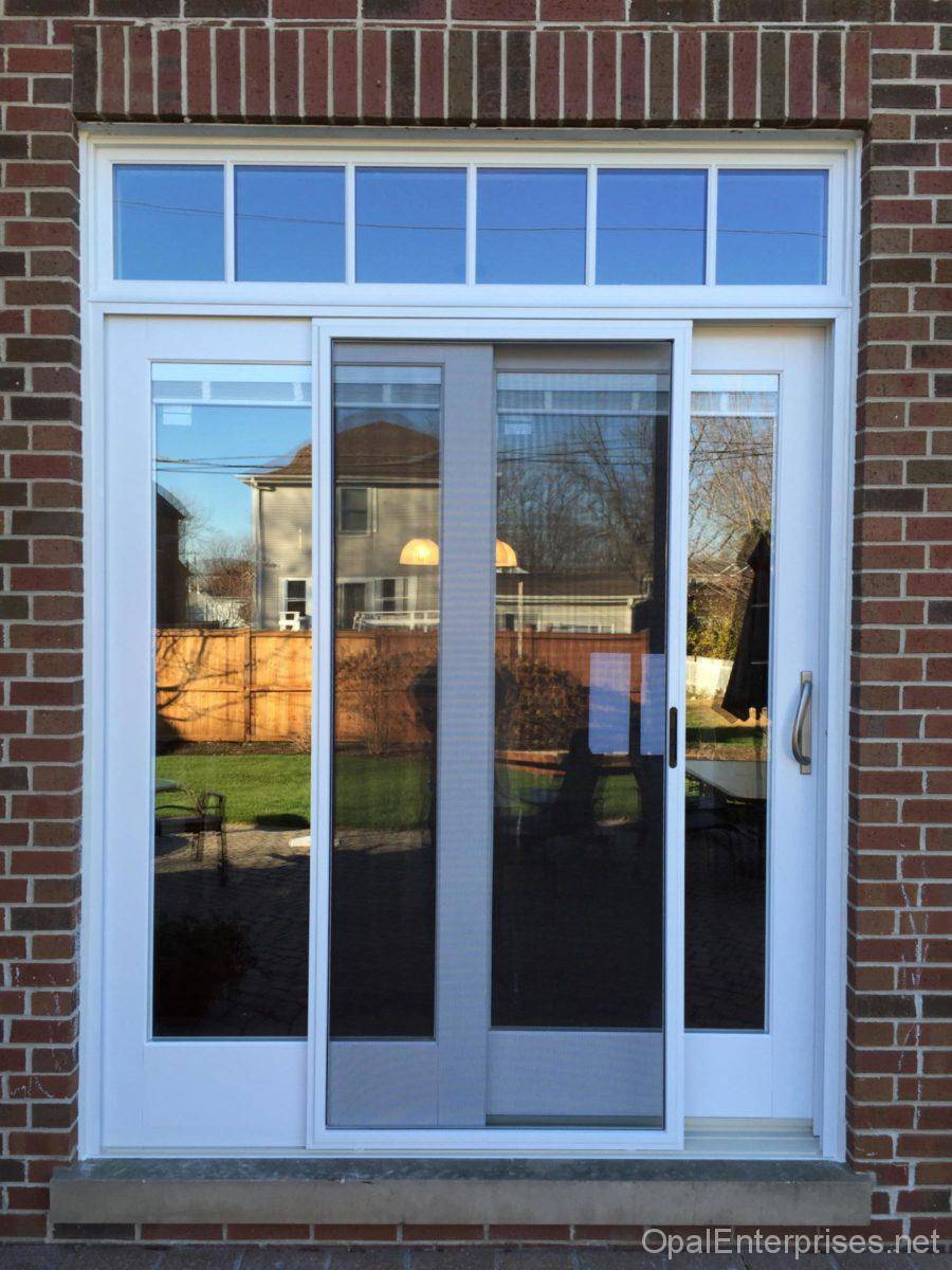 Patio Door Replacement In Elmhurst With Andersen E Series Door