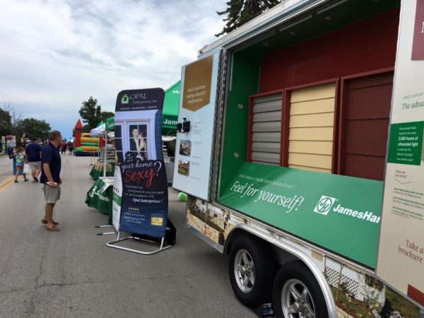 James Hardie Siding Mobile Showroom