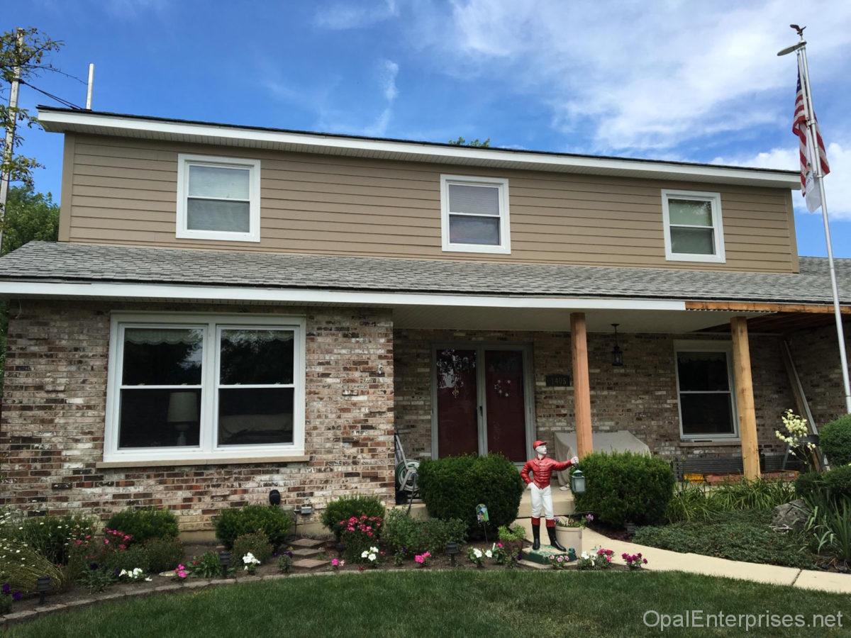 Naperville home renovation with James Hardie siding