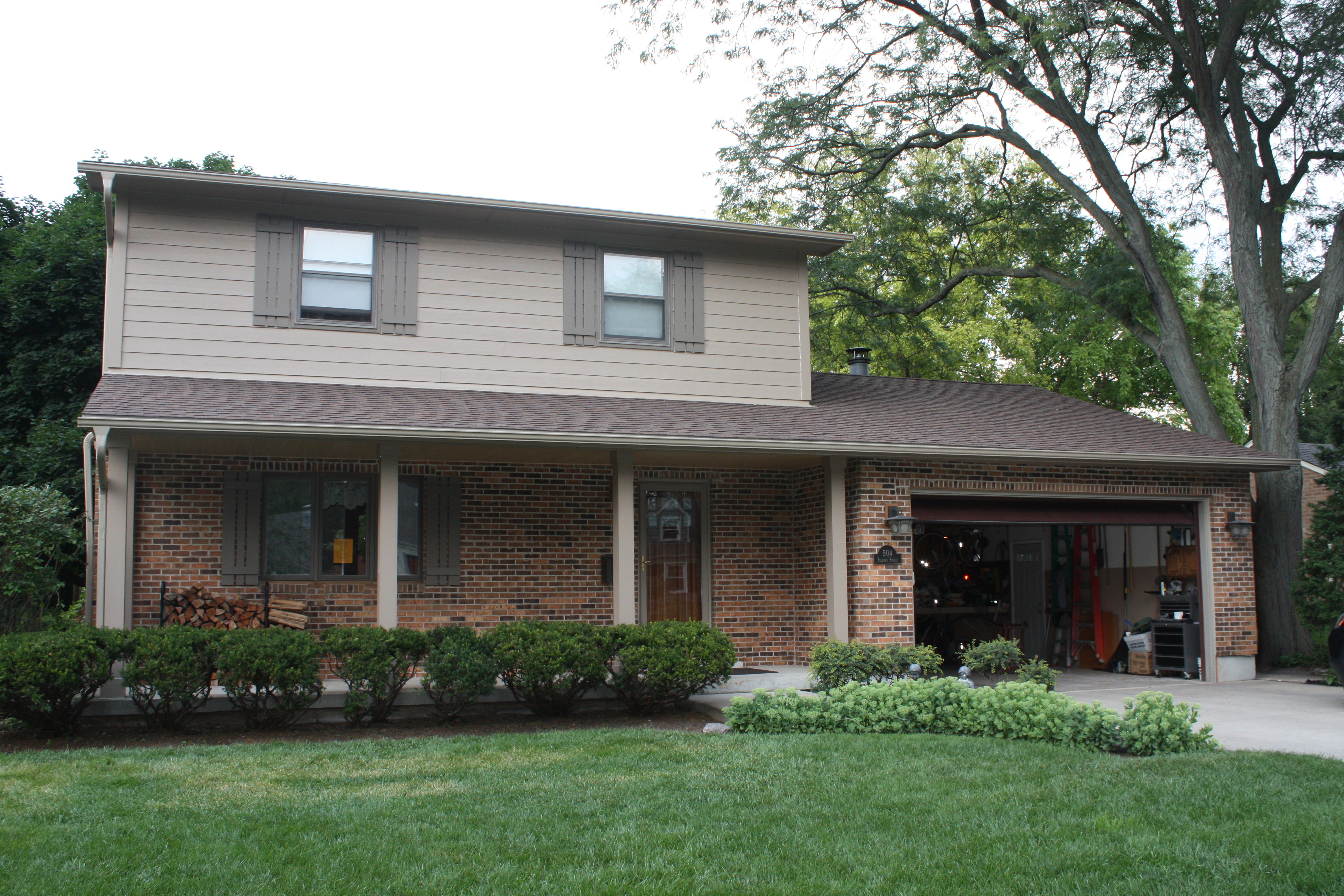 James Hardie Khaki Brown & Timber Bark Trim, Soffit, Fascia