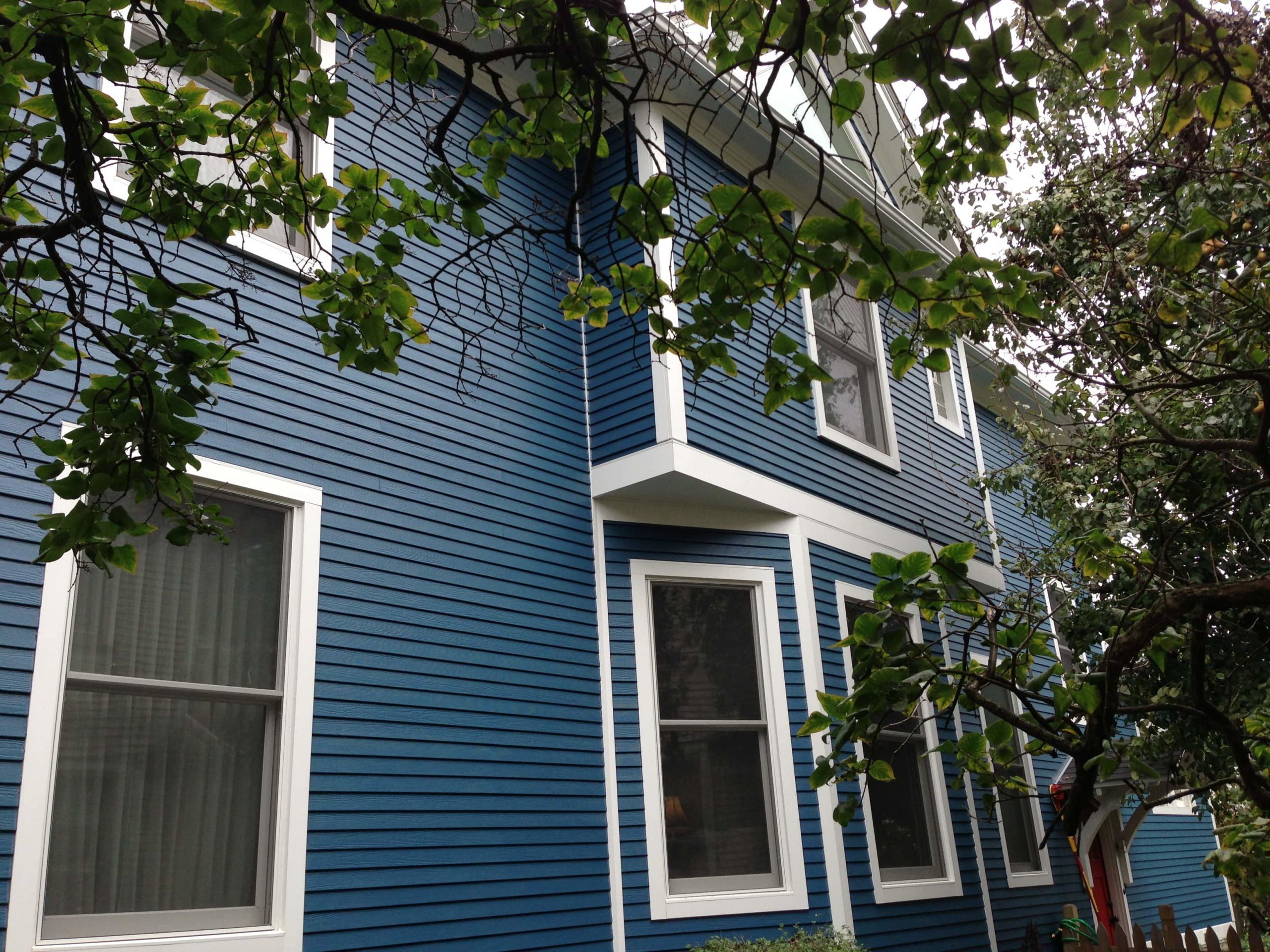 Fiber Cement Siding Summer Night