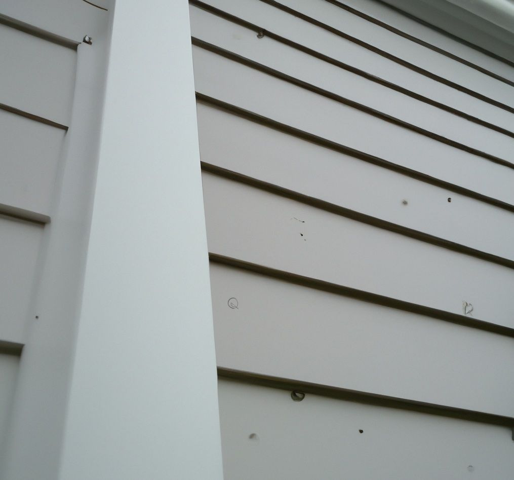 James Hardie Cement Siding Close up